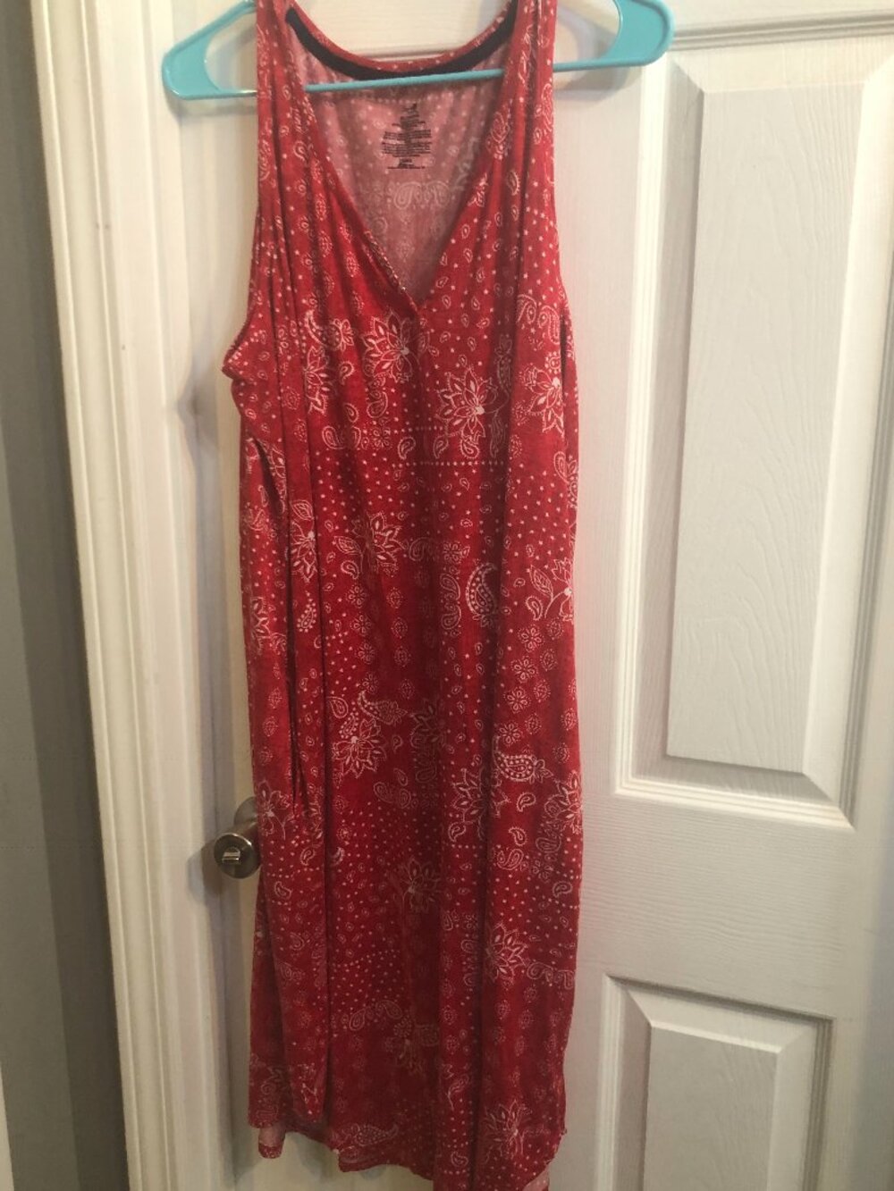 Red White and Blue Nightgown